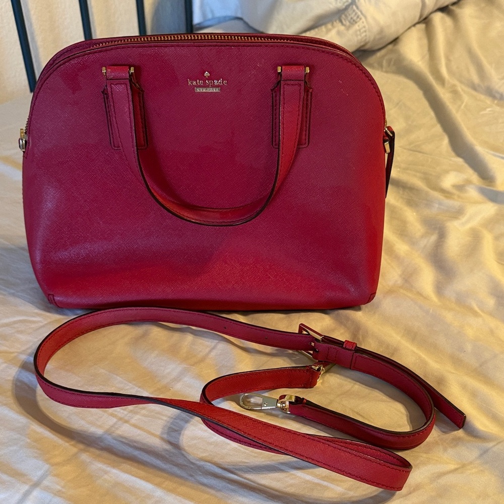 Kate Spade Cherry Red Satchel
